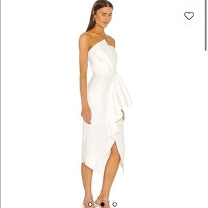 Revolve dress in ivory size small